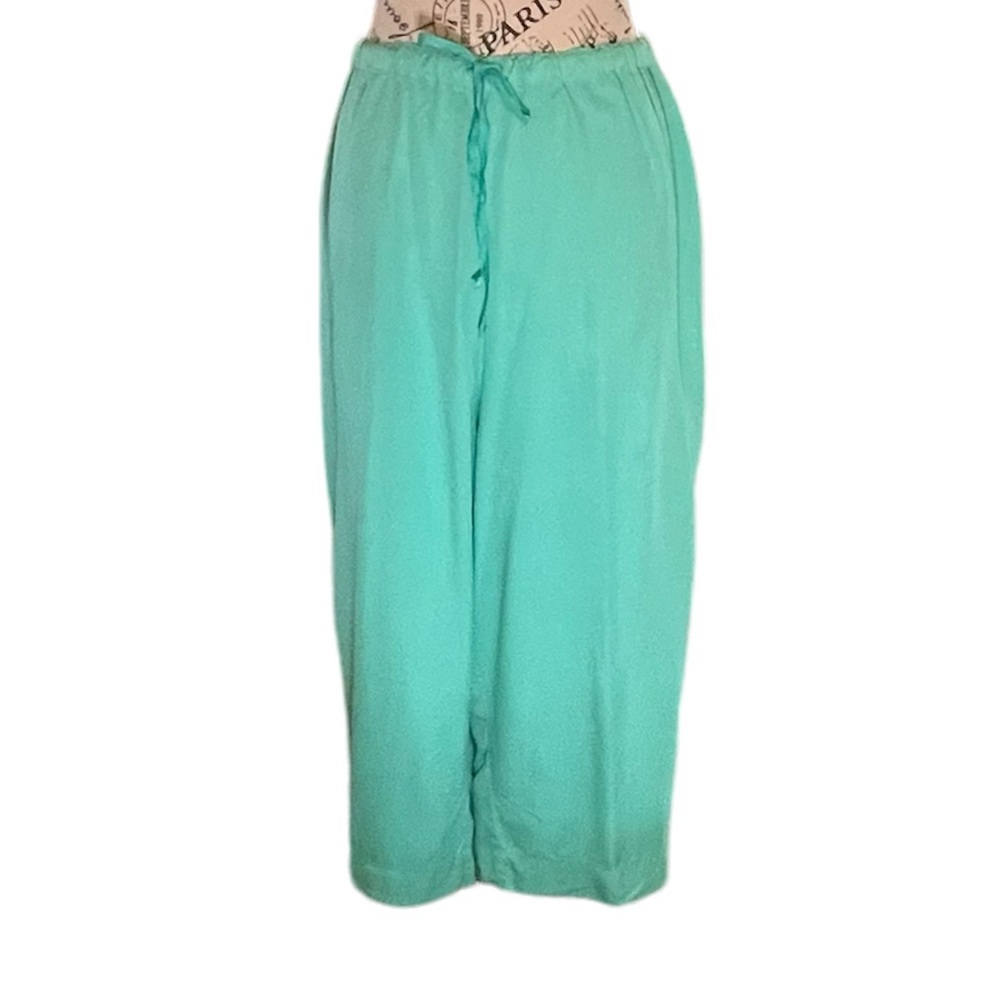 NWT Fresh Produce Sea-Foam Green Capri Pull on Pants Women’s Plus Size 2X